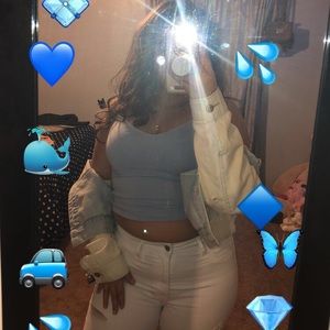 Distressed Jean Jacket